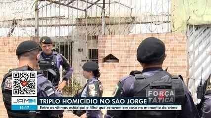 Ataque deixa três mortos no São Jorge, em Manaus