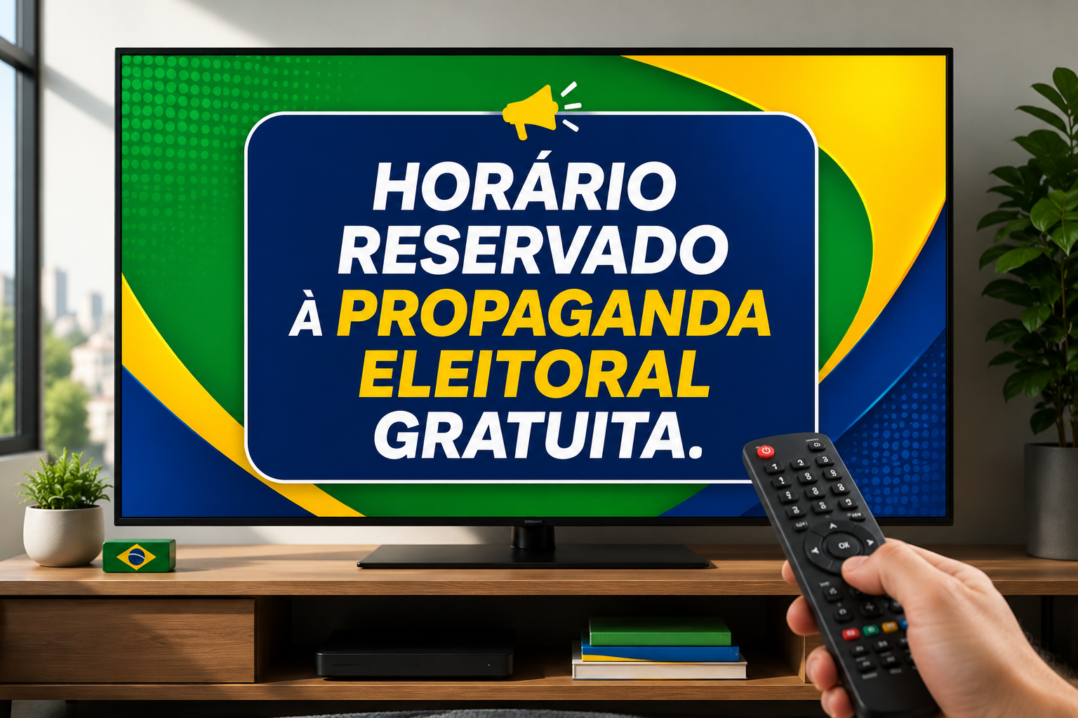Horário eleitoral terá candidatos de vários cargos