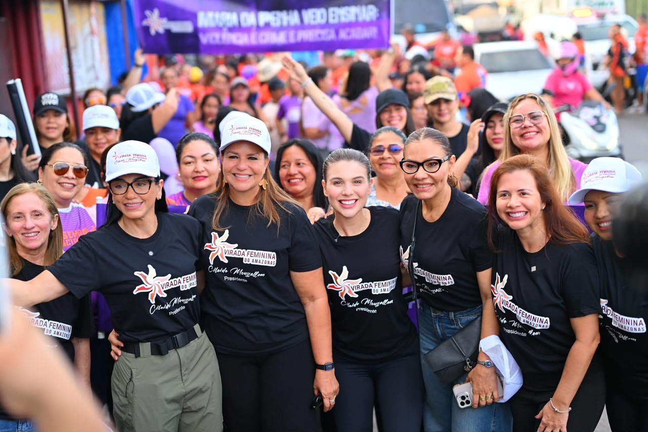 Caminhada da Vida em Manaus celebra 20 anos da Lei Maria da Penha com 500 mulheres