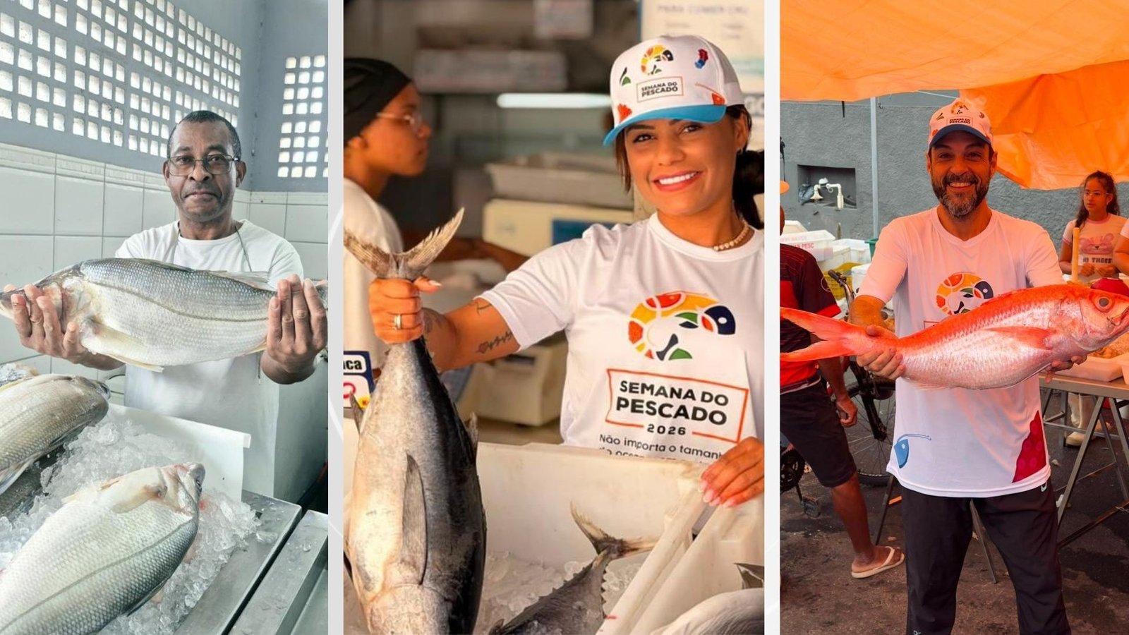 Semana do Pescado tem ações em mercados e peixarias