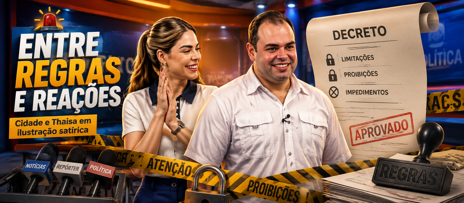 Cerimonial e redes têm limites sobre Cidade