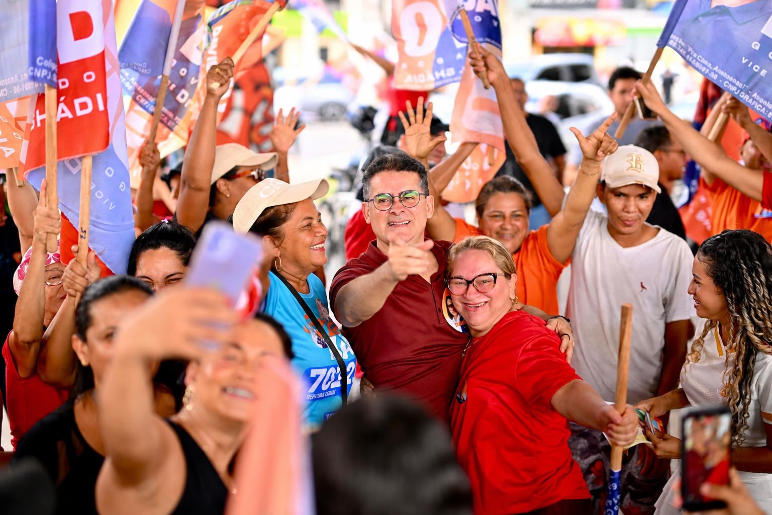 David registra 22,57% após agendas pelo interior do Amazonas