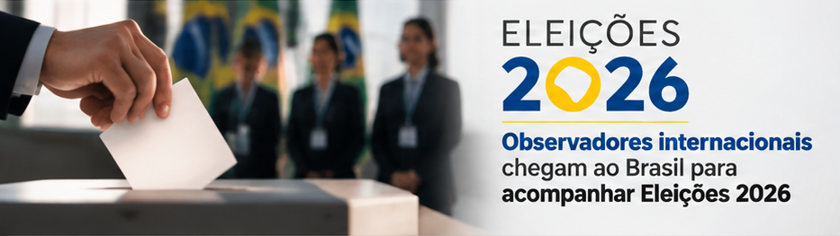 Observadores terão acesso a locais de votação e apuração