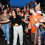 Shádia relembra passagem pela Semsa em agenda eleitoral